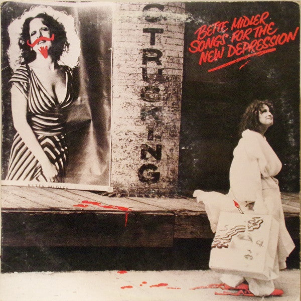 Bette Midler : Songs For The New Depression (LP, Album, RI-)