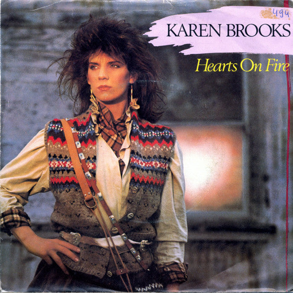 Karen Brooks : Hearts On Fire (7", Single)