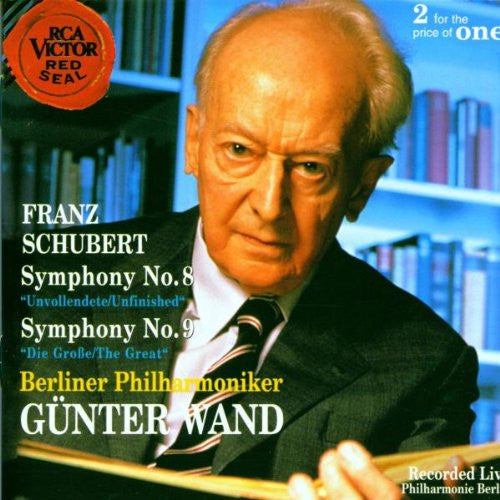 Franz Schubert – Berliner Philharmoniker, Günter Wand : Symphonies Nos. 8+9 (2xCD)
