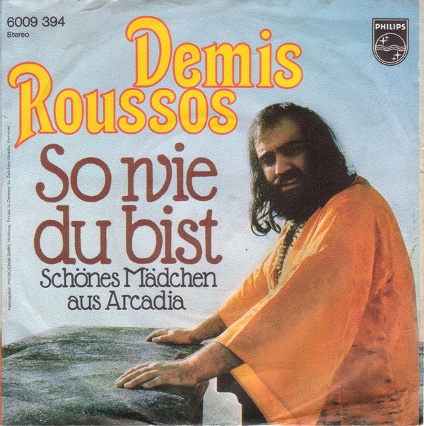 Demis Roussos : Schönes Mädchen Aus Arcadia (7", Single)