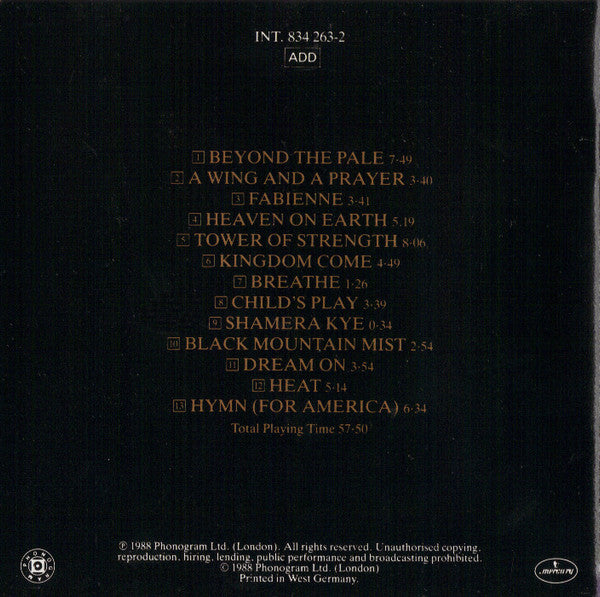 The Mission : Children (CD, Album, RE, RP)