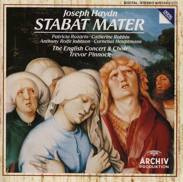 Joseph Haydn - The English Concert And The English Concert Choir, Trevor Pinnock : Stabat Mater (CD, Album)
