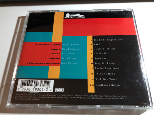 Dawn Thomson : The Best Things In Life (CD, Album)