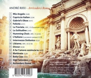 André Rieu And His Johann Strauß Orchestra : Arrivederci Roma (CD, Album)