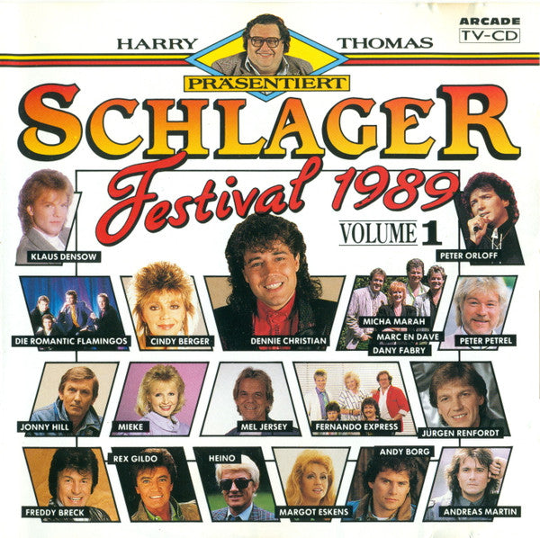 Various : Harry Thomas Präsentiert Schlagerfestival 1989 Volume 1 (CD, Comp)