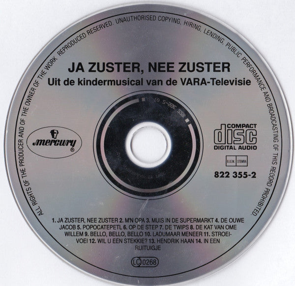 Cast of "Ja Zuster, Nee Zuster" : Ja Zuster, Nee Zuster (CD, Comp)