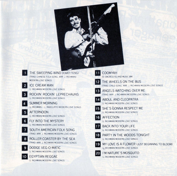 Jonathan Richman & The Modern Lovers : Mega Hits (CD, Comp)
