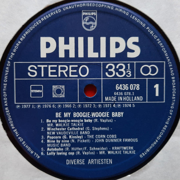 Various : Be My Boogie Woogie Baby (LP, Comp)