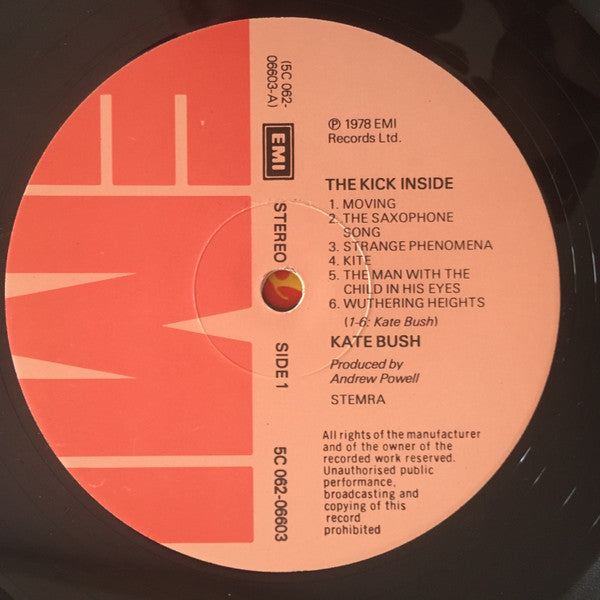 Kate Bush : The Kick Inside (LP, Album, RE)
