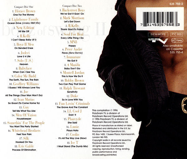 Various : Boyz Of Swing II (2xCD, Comp)