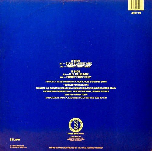 Jeanie Tracy : It's My Time (12")
