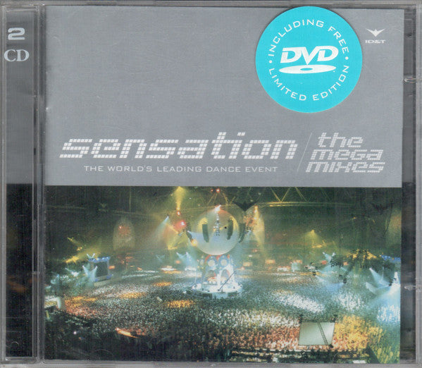 Various : Sensation - The Megamixes (CD, Mixed + DVD-V, SECAM)