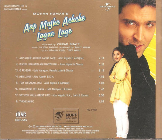 Rajesh Roshan : Aap Mujhe Achche Lagne Lage (CD)