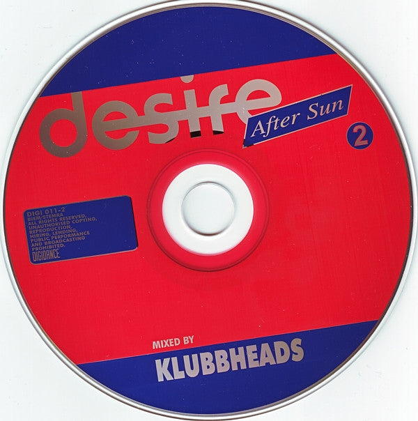 Klubbheads : Desire - After Sun (Factor 3) (2xCD, Mixed)