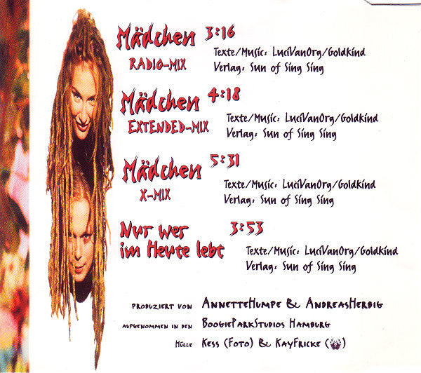 Lucilectric : Mädchen (CD, Maxi)