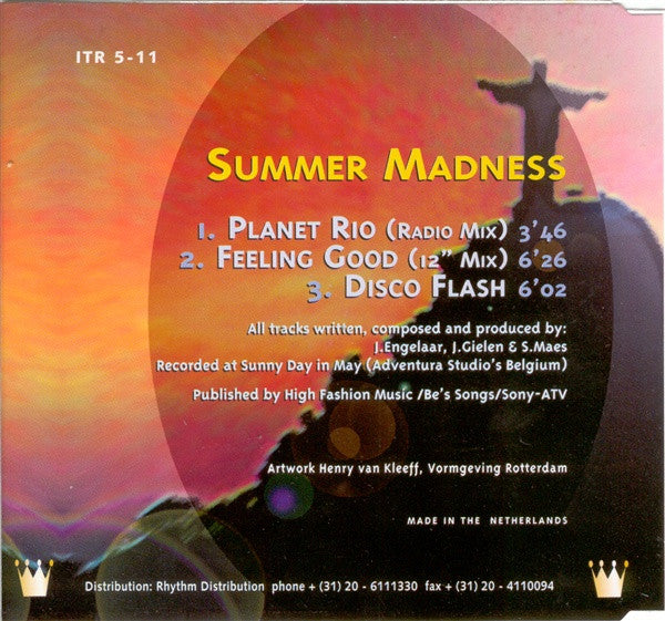 Summer Madness : Planet Rio (CD, Maxi)