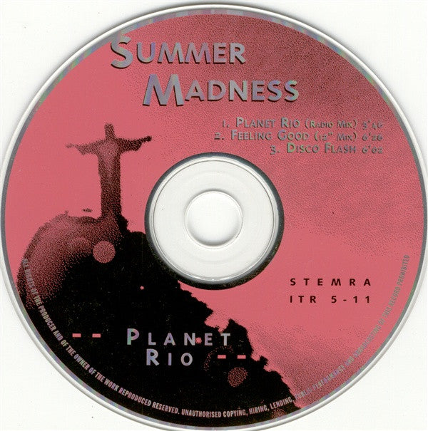 Summer Madness : Planet Rio (CD, Maxi)