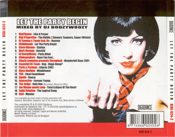 Various : Let The Party Begin (CD, Comp, Mixed)