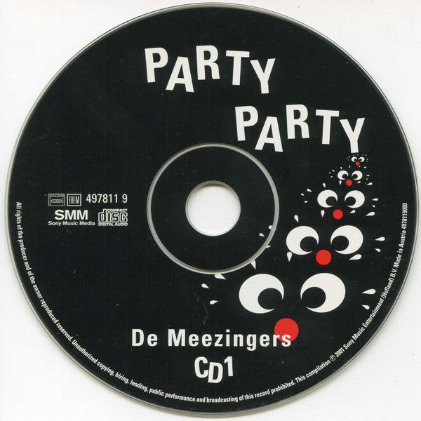Various : Party Party - De Meezingers (2xCD, Comp)