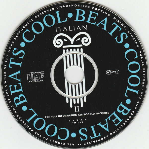 Various : Italian Cool Beats 2 (CD, Comp, Mixed)