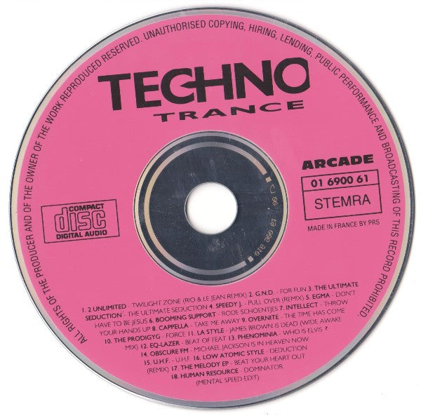 Various : Techno Trance (CD, Comp)