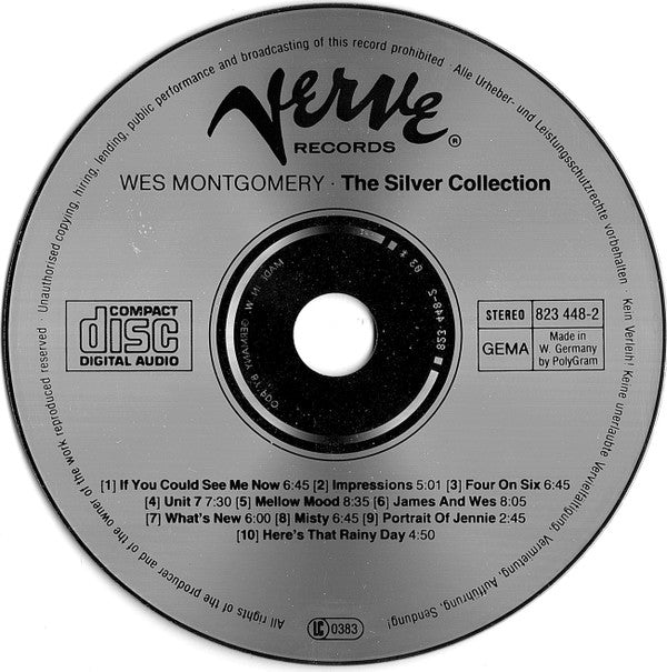 Wes Montgomery : The Silver Collection (CD, Comp, RM)