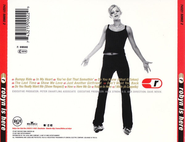 Robyn : Robyn Is Here (CD, Album)