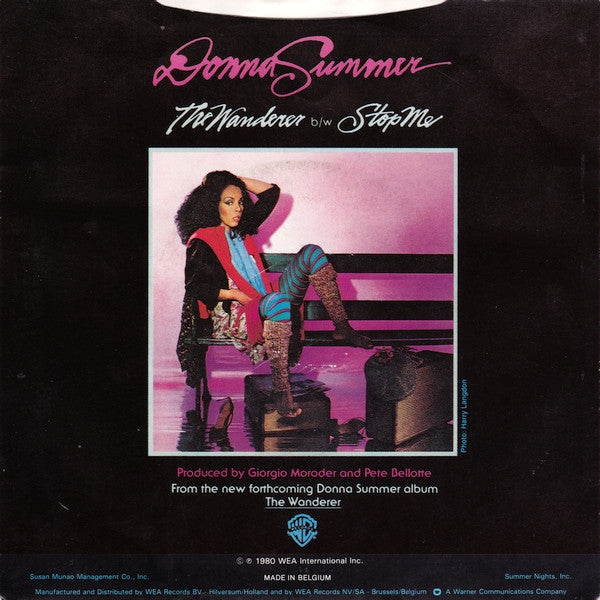 Donna Summer : The Wanderer (7", Single)