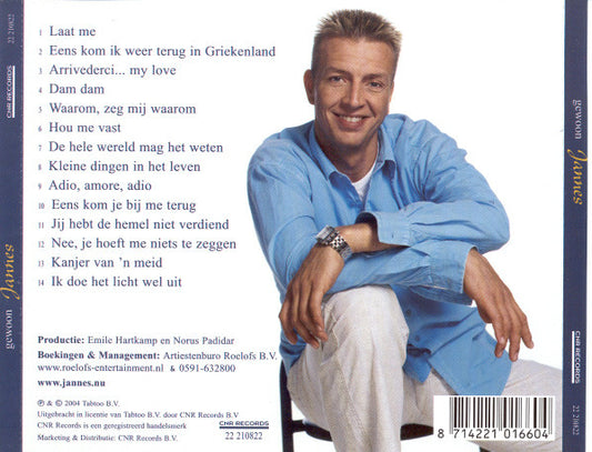 Jannes : Gewoon Jannes (CD, Album)