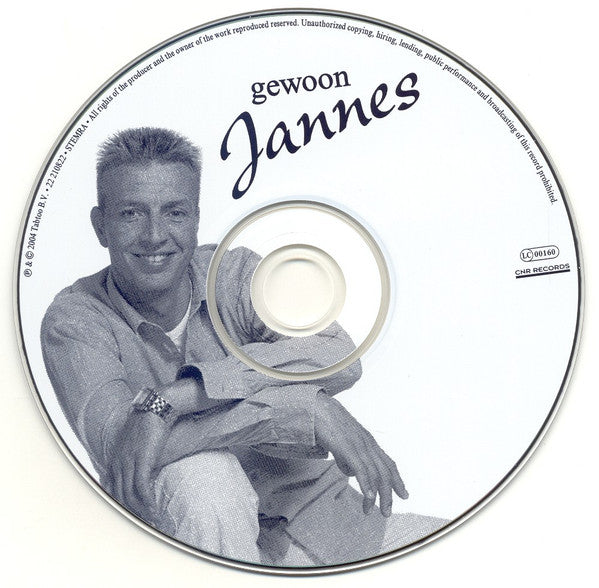 Jannes : Gewoon Jannes (CD, Album)