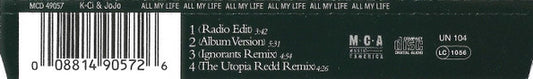 K-Ci & JoJo : All My Life (CD, Single)
