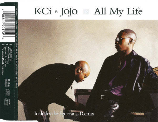 K-Ci & JoJo : All My Life (CD, Single)