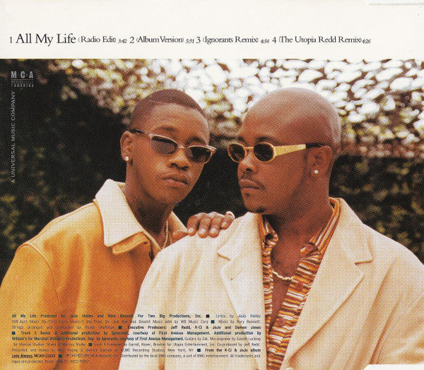 K-Ci & JoJo : All My Life (CD, Single)