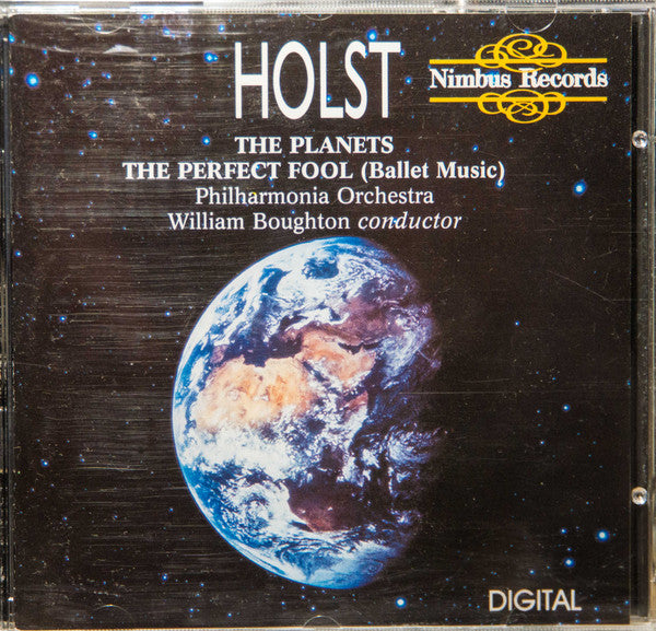 Gustav Holst, Philharmonia Orchestra, William Boughton : The Planets, The Perfect Fool - Ballet Music (CD, Album)
