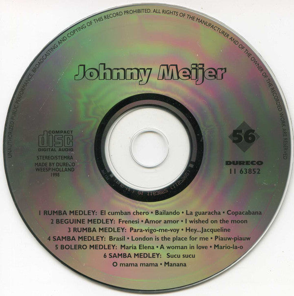 Johnny Meijer : Johnny Meijer (CD, RE)