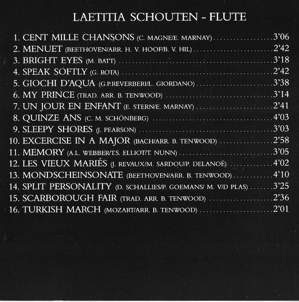 Laetitia Schouten : Golden Collection (CD, Album)