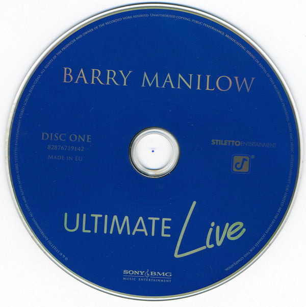 Barry Manilow : Ultimate Live! (2xCD, Album)