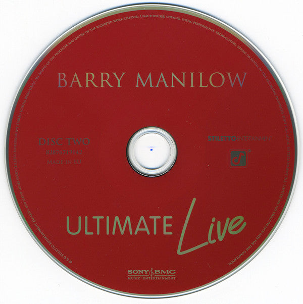 Barry Manilow : Ultimate Live! (2xCD, Album)