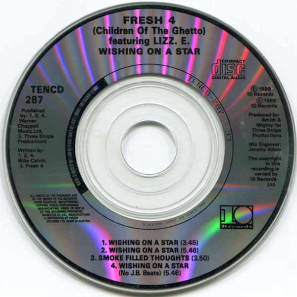 Fresh 4 : Wishing On A Star (CD, Mini)