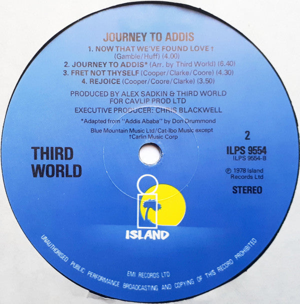 Third World : Journey To Addis (LP, Album)