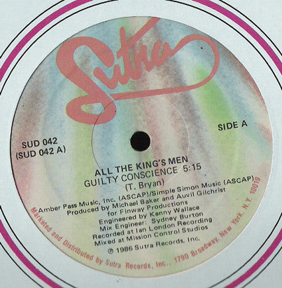 All The King's Men : Guilty Conscience (12")