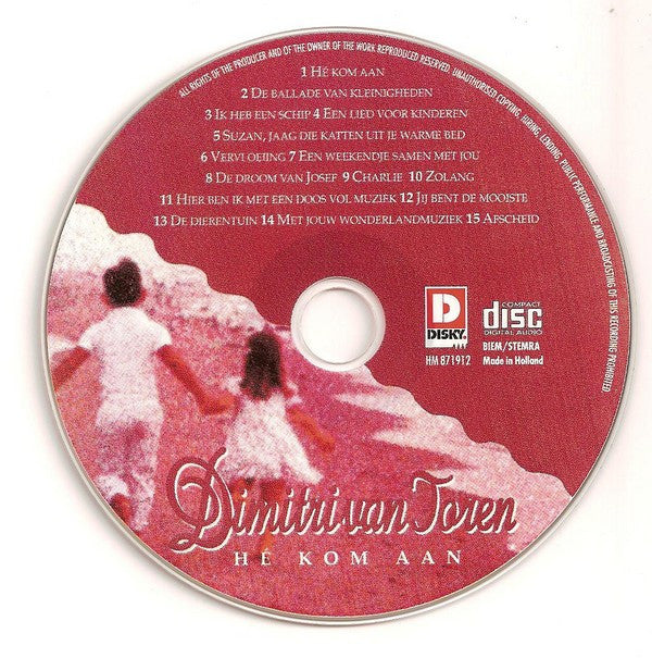 Dimitri Van Toren : Hé Kom Aan (CD, Comp)