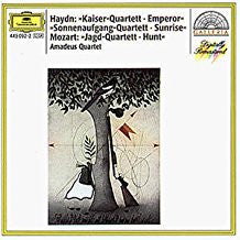 Amadeus-Quartett, Joseph Haydn, Wolfgang Amadeus Mozart : Haydn: "Kaiser-Quartett - Emperor" / "Sonnenaufgang-Quartett - Sunrise"/ Mozart: "Jagd-Quartett - Hunt" (CD, Comp, RM)