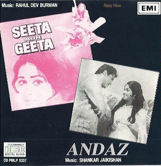 R. D. Burman, Shankar-Jaikishan : Seeta Aur Geeta / Andaz (CD, Album, Comp)