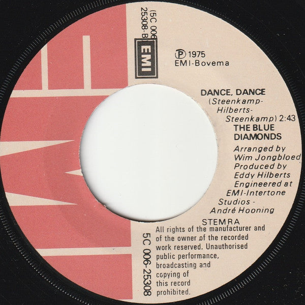 The Blue Diamonds : I'll Put My Arms Around You (7", Single)