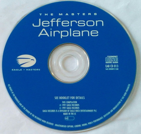 Jefferson Airplane : The Masters (CD, Comp, RE)