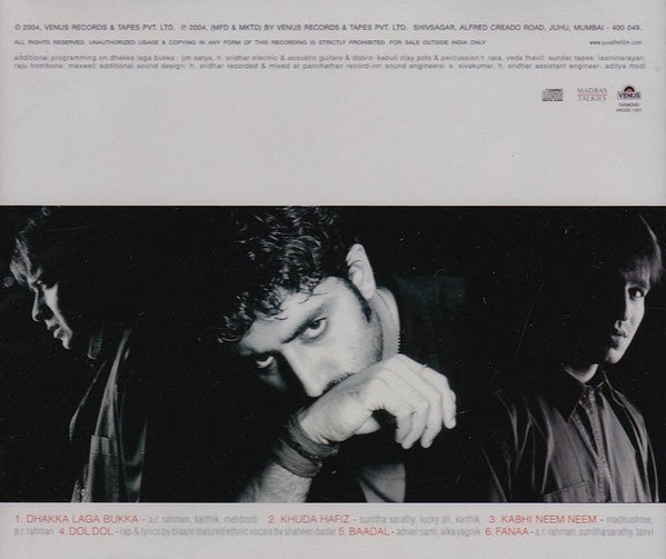 A.R. Rahman, Mehboob (2) : Yuva (CD)