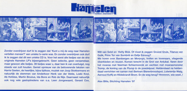 Hamelen : Kunt U Mij De Weg Naar Hamelen Vertellen Meneer ? (2xCD, Comp)