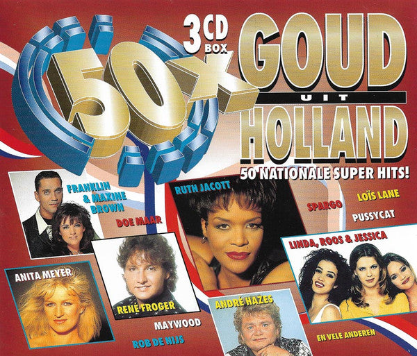 Various : 50x Goud Uit Holland (3xCD, Comp)