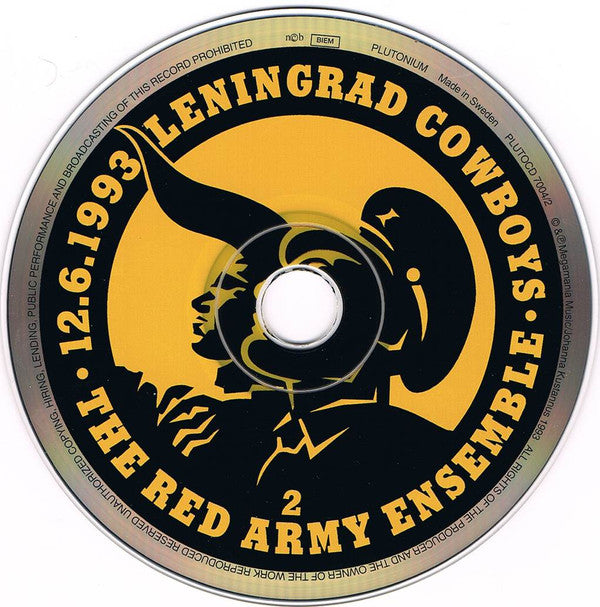 Leningrad Cowboys & The Alexandrov Red Army Ensemble : Total Balalaika Show - Helsinki Concert (2xCD, Album)